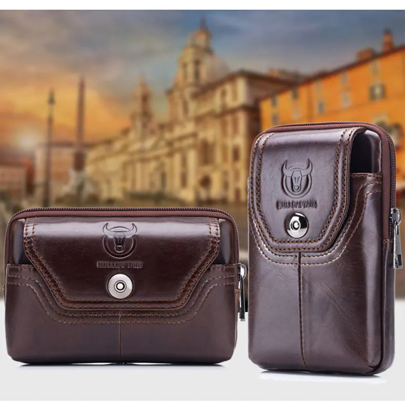 Men’s Leather Waist Bag