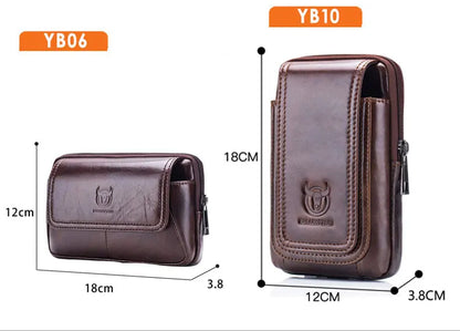 Men’s Leather Waist Bag