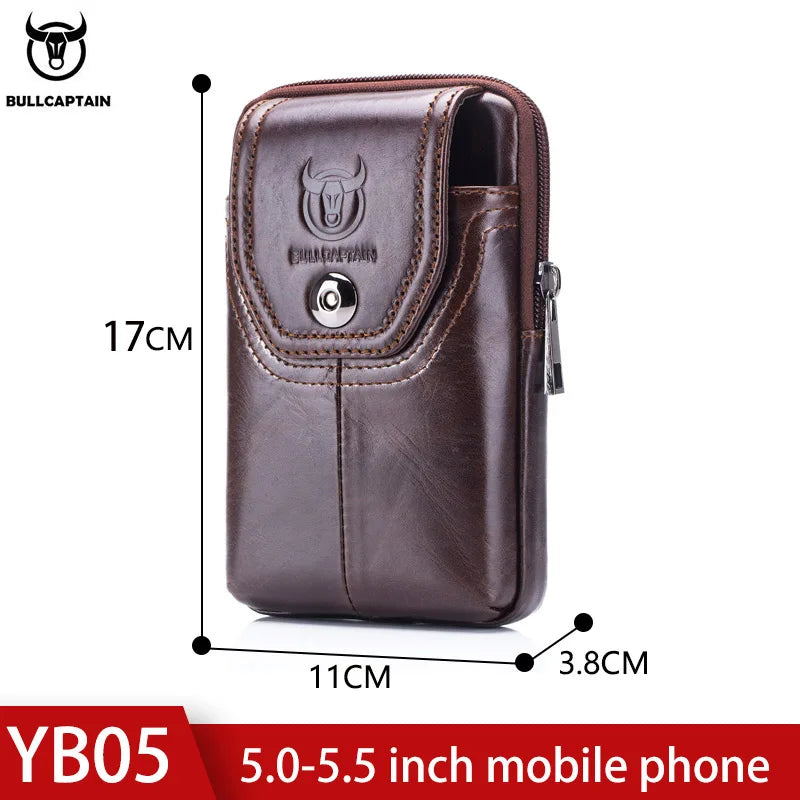 Men’s Leather Waist Bag