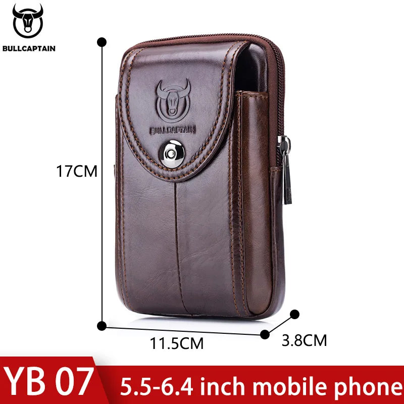 Men’s Leather Waist Bag