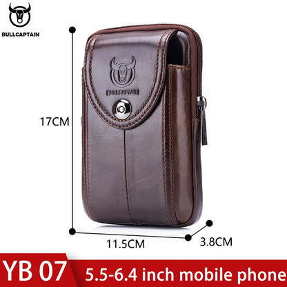 Men’s Leather Waist Bag