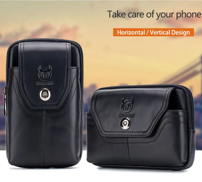 Men’s Leather Waist Bag