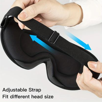 3D Sleep Mask with Noise Ear Plug