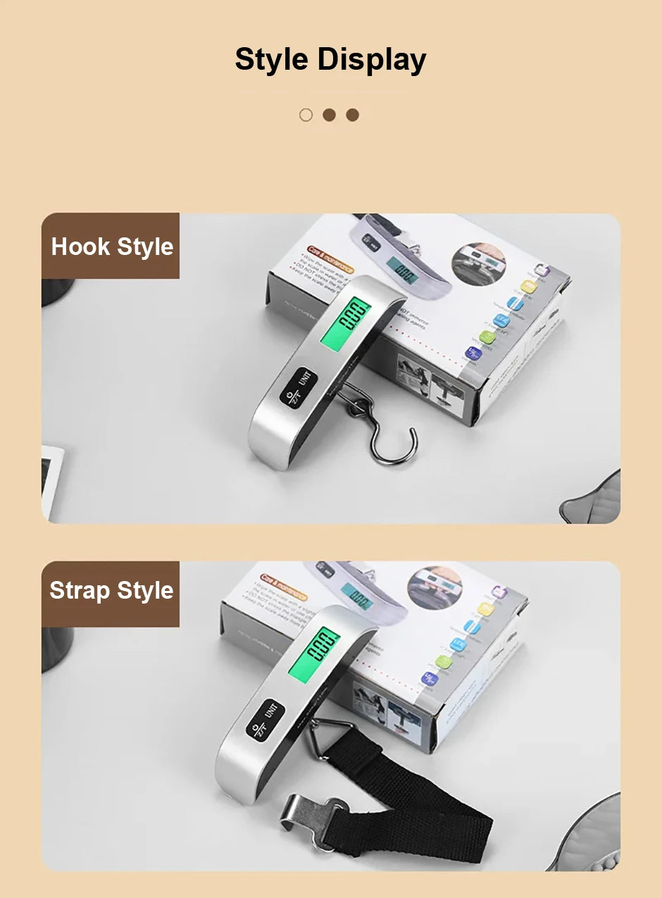 Compact Digital Travel Scale