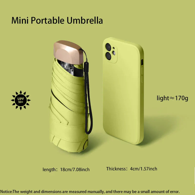 Outdoor Mini Sun Umbrella