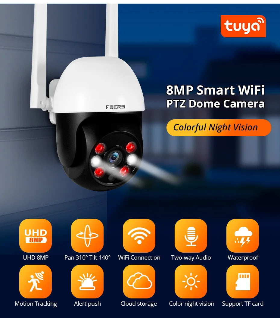 Smart Outdoor IP Camera
