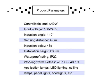 Smart PIR Sensor Switches
