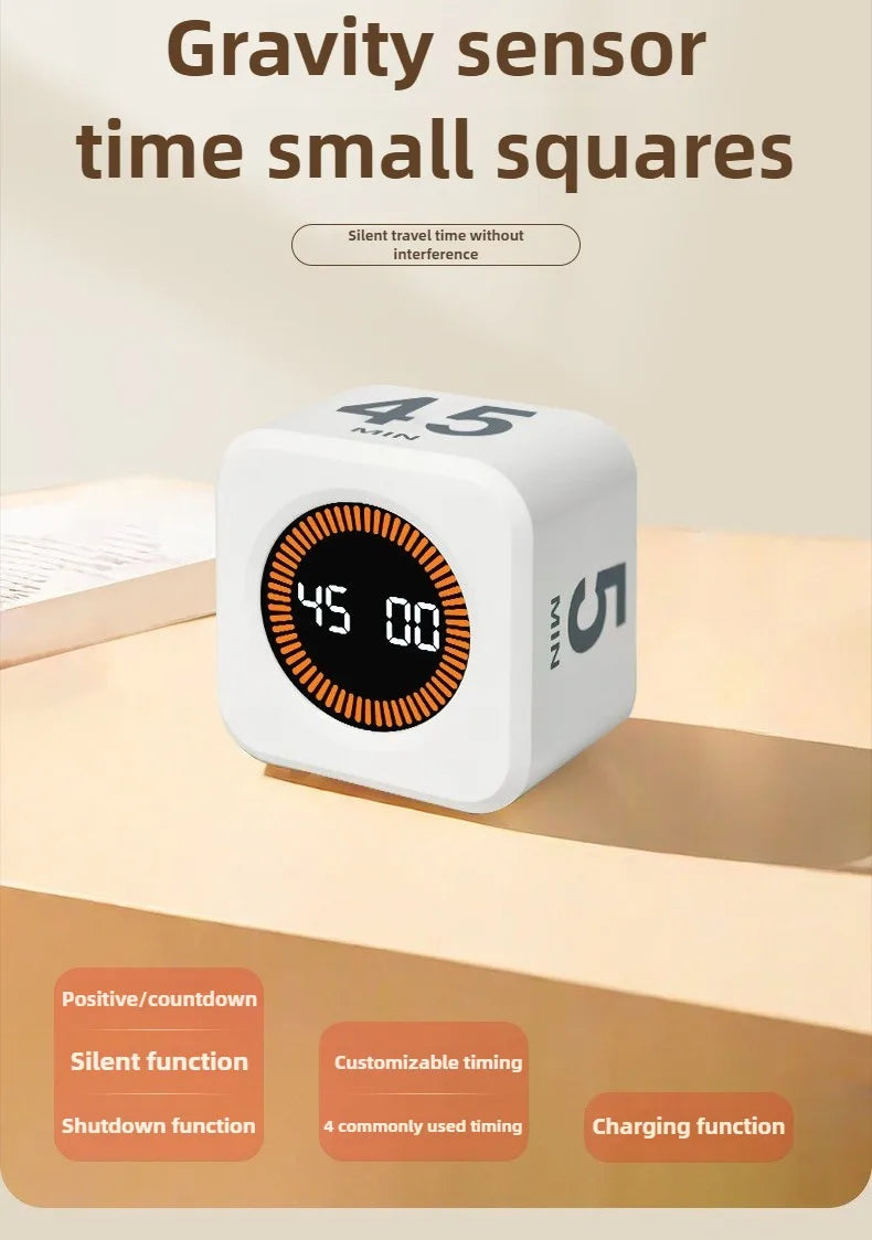 Gravity Sensor LED Countdown Timer
