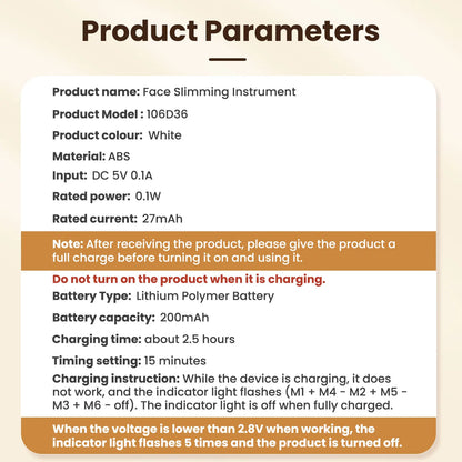 V-Shaped Face Lifting Device