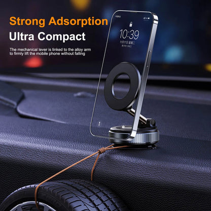 Foldable Magnetic Car Phone Holder