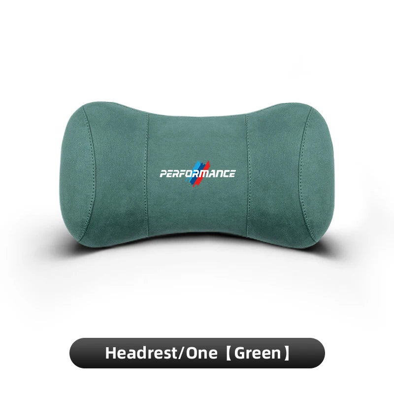 Suede Headrest Neck Pillow