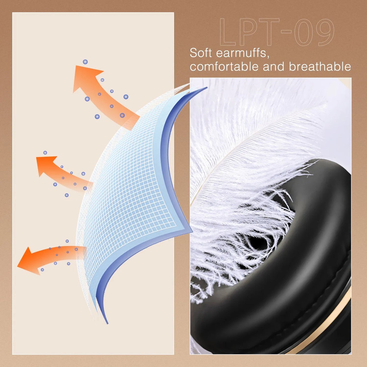 Wireless Stereo Headband Headphones