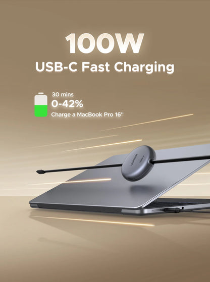 USB-C Retractable Fast Charge Cable