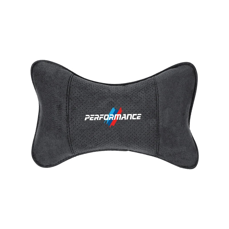 Suede Headrest Neck Pillow