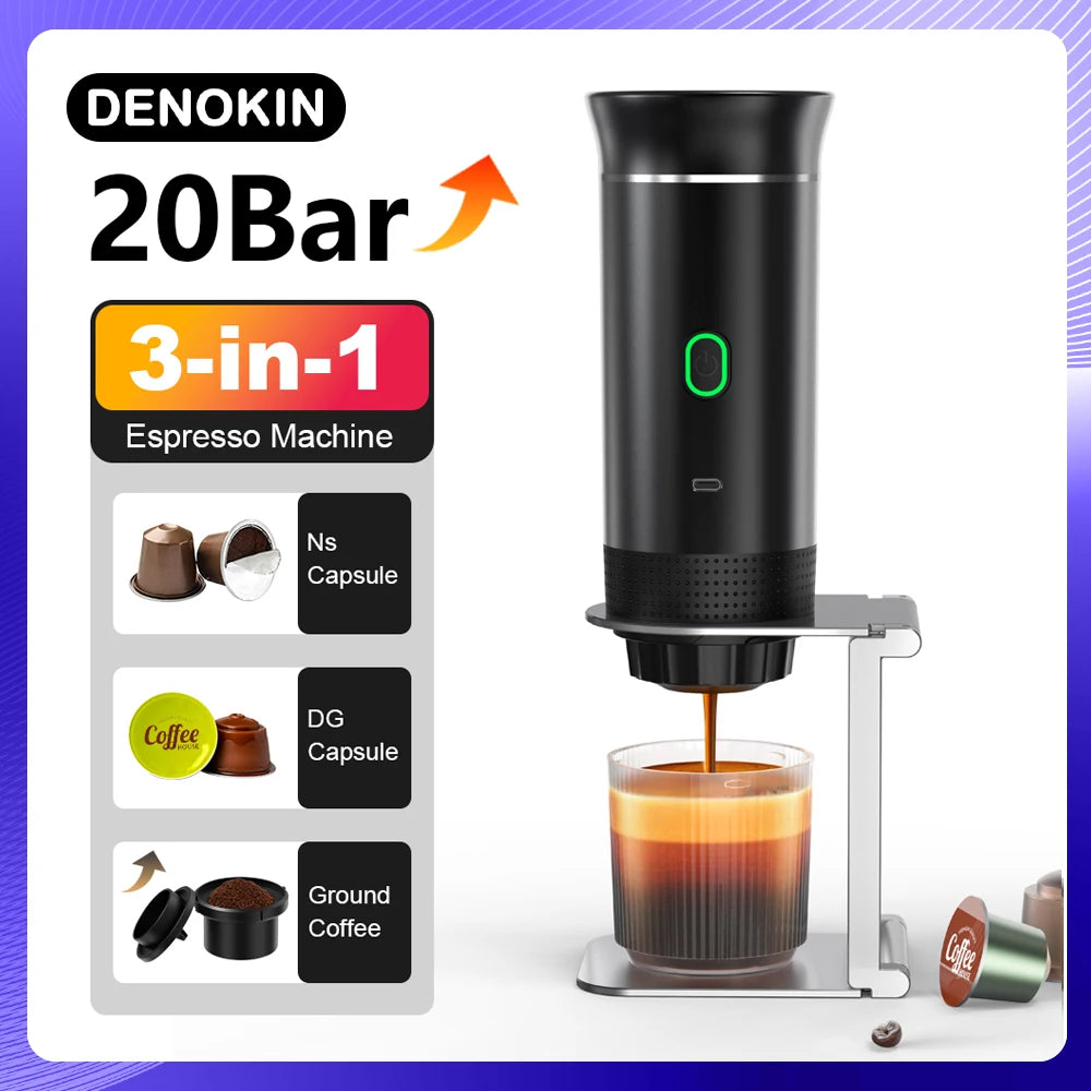3-in-1 Travel Coffee Maker