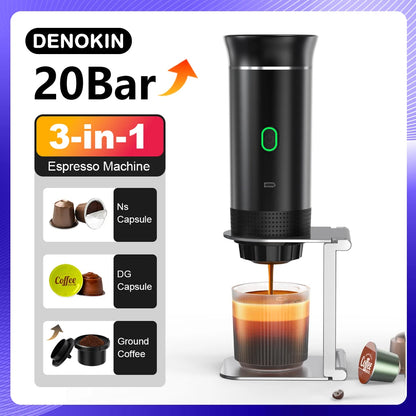 3-in-1 Travel Coffee Maker