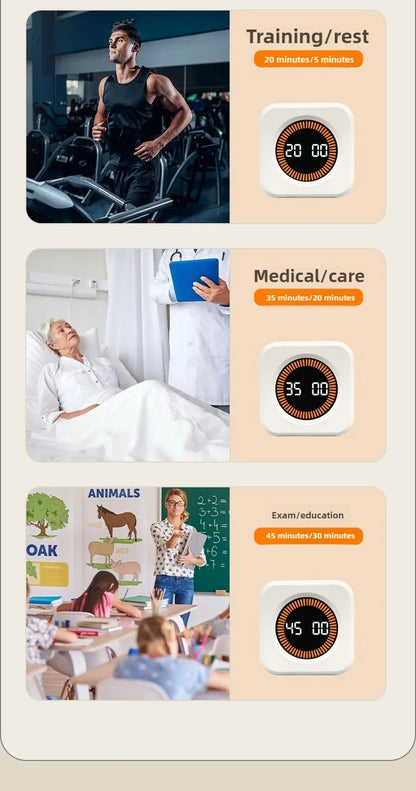 Gravity Sensor LED Countdown Timer