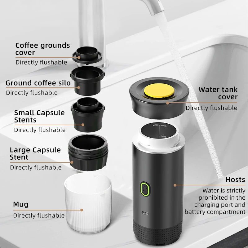 3-in-1 Travel Coffee Maker