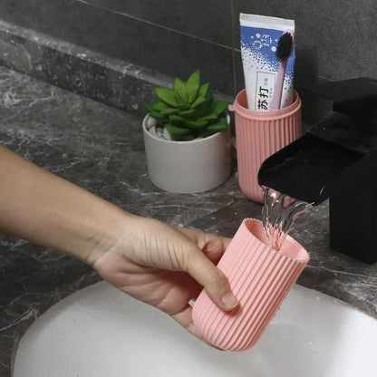 Portable Toothbrush Toothpaste Holder