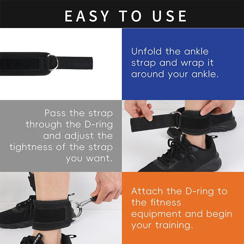 Ankle Straps Resistance Bands Set