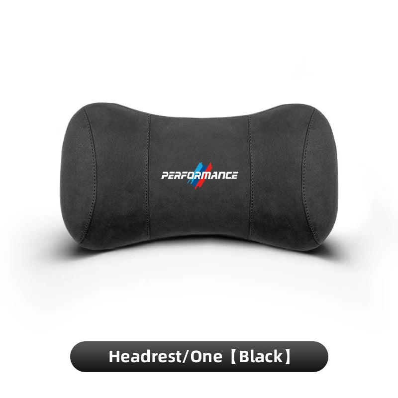 Suede Headrest Neck Pillow