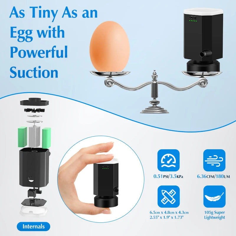 Cordless Electric Pump for Vacuum Storage Bags