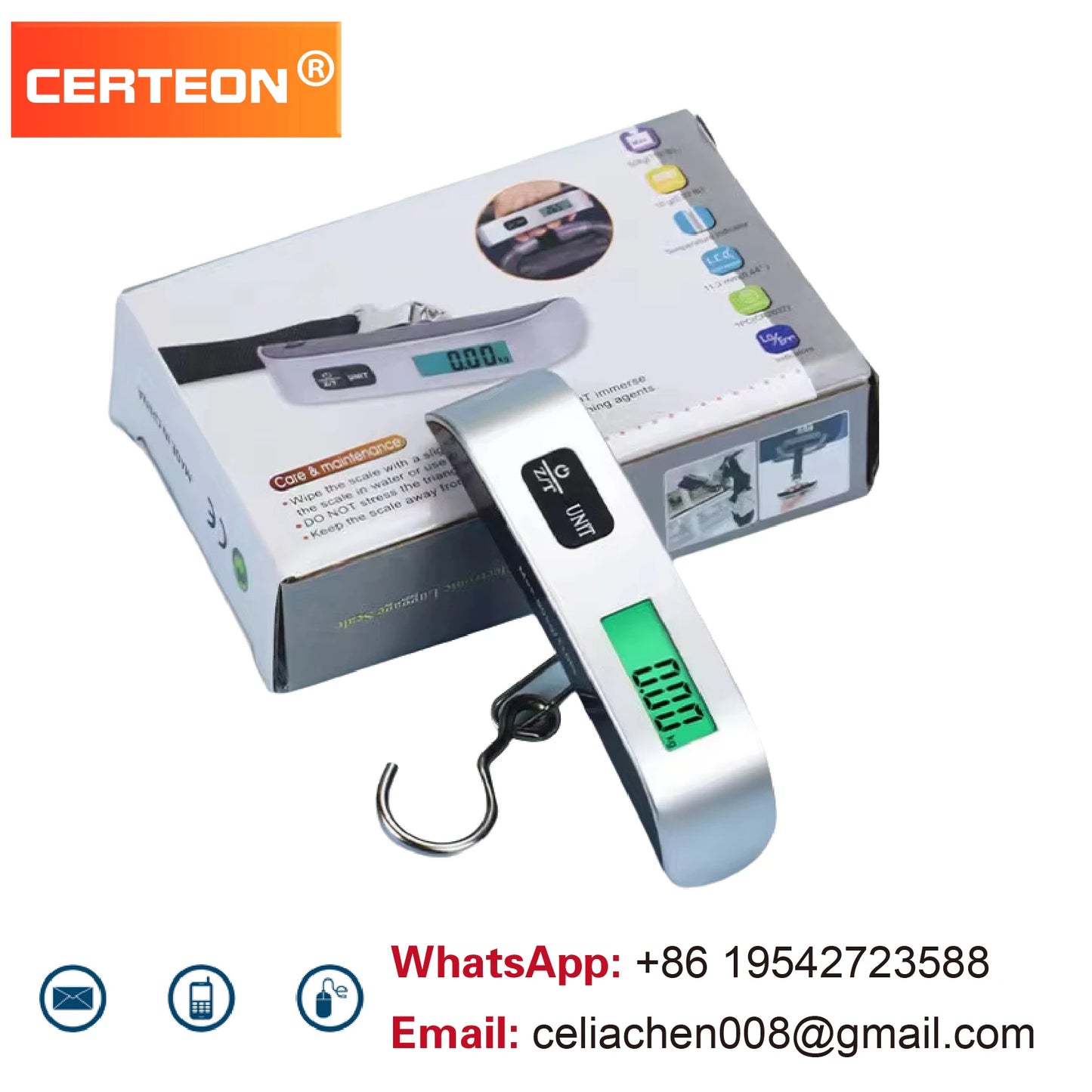 Compact Digital Travel Scale