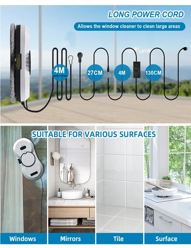 UPS Robot Window Cleaner