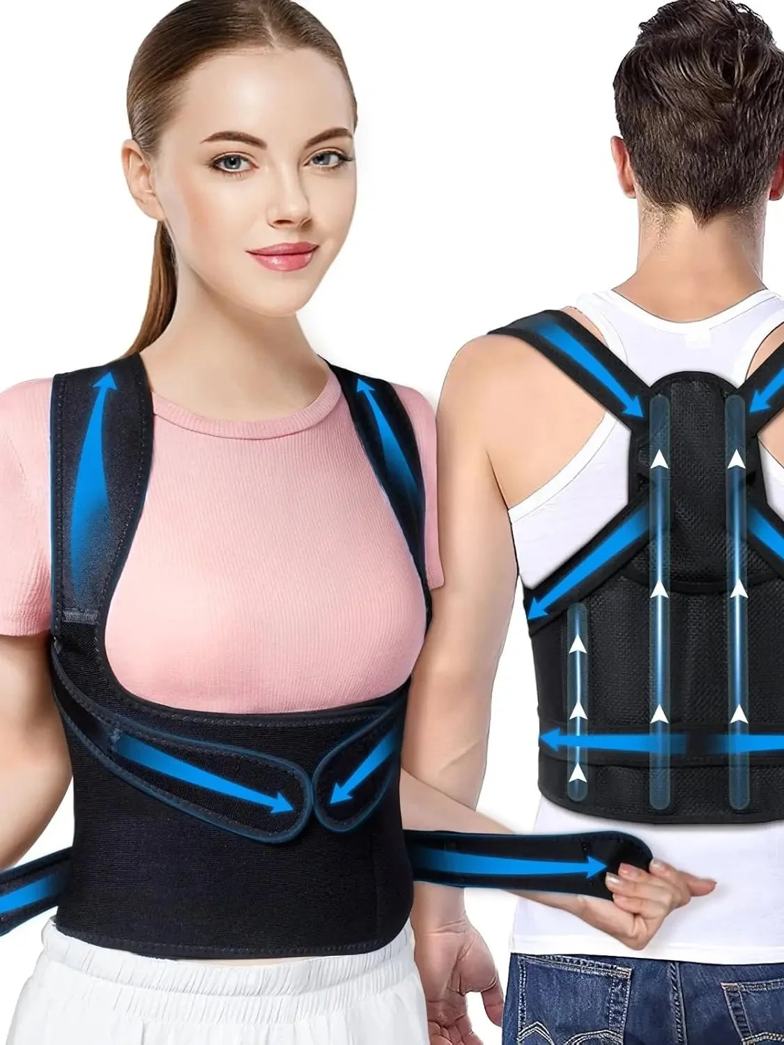 Adjustable Back Brace Posture Corrector