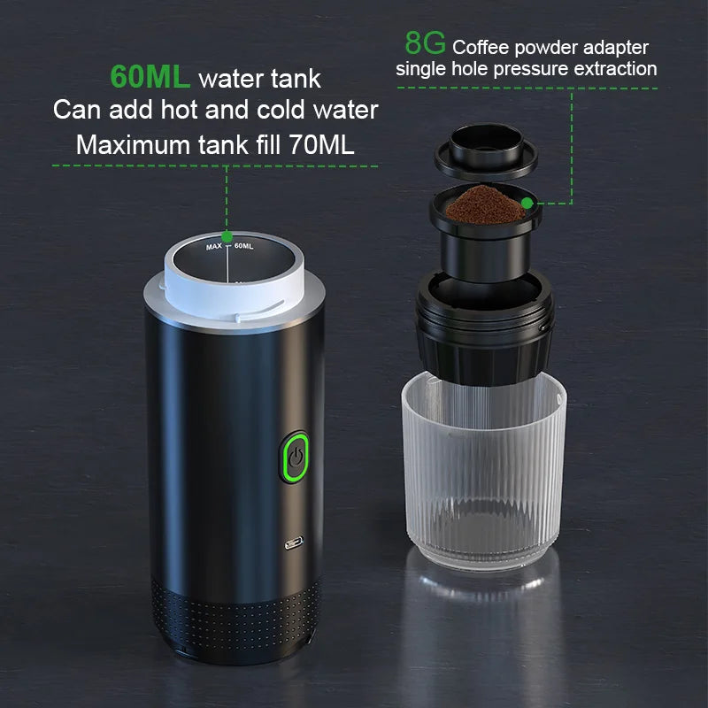 3-in-1 Travel Coffee Maker