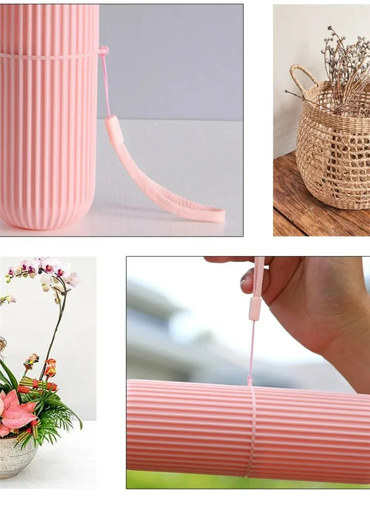 Portable Toothbrush Toothpaste Holder