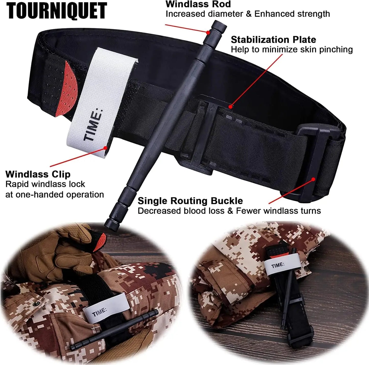 Multifunctional Portable Mountaineering Set