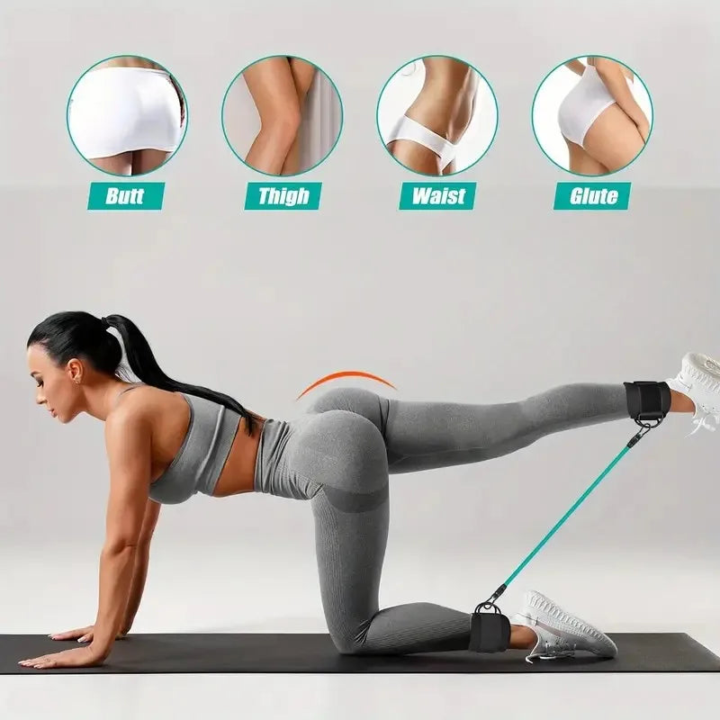 Ankle Straps Resistance Bands Set