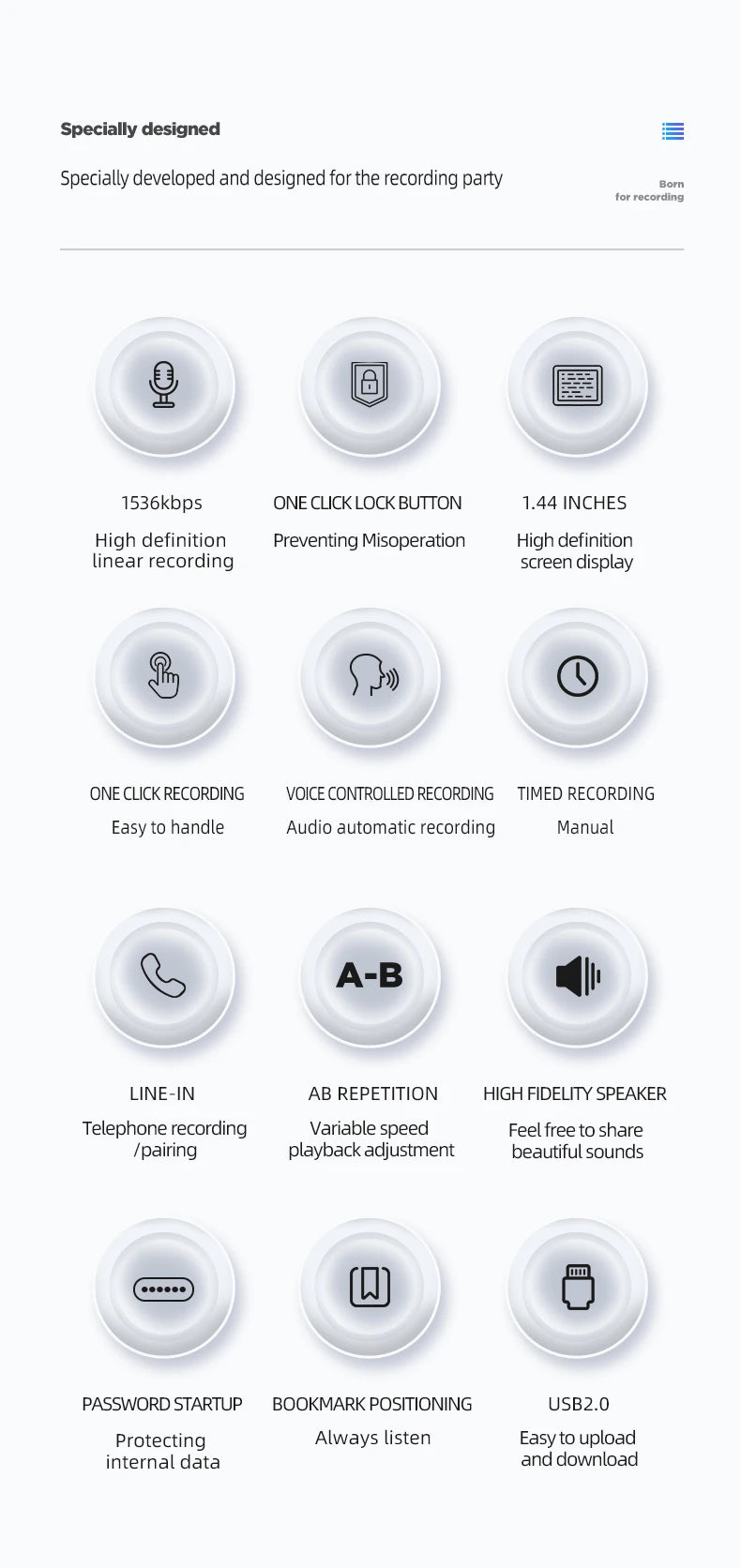 Versatile Voice Recorder