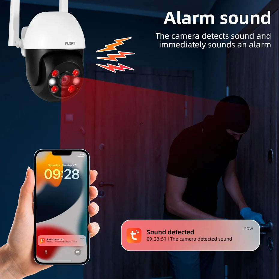 Smart Outdoor IP Camera