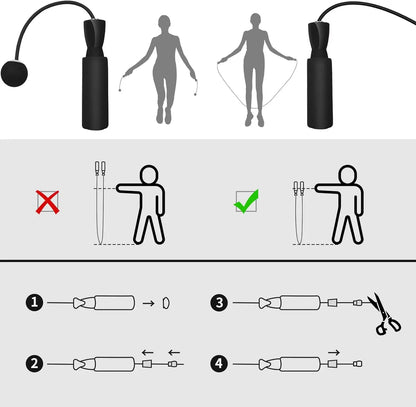 Cordless Weighted Jump Rope