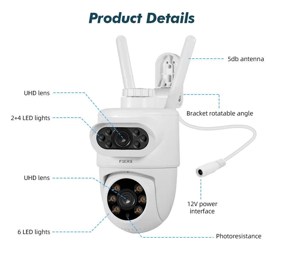 Smart Outdoor IP Camera