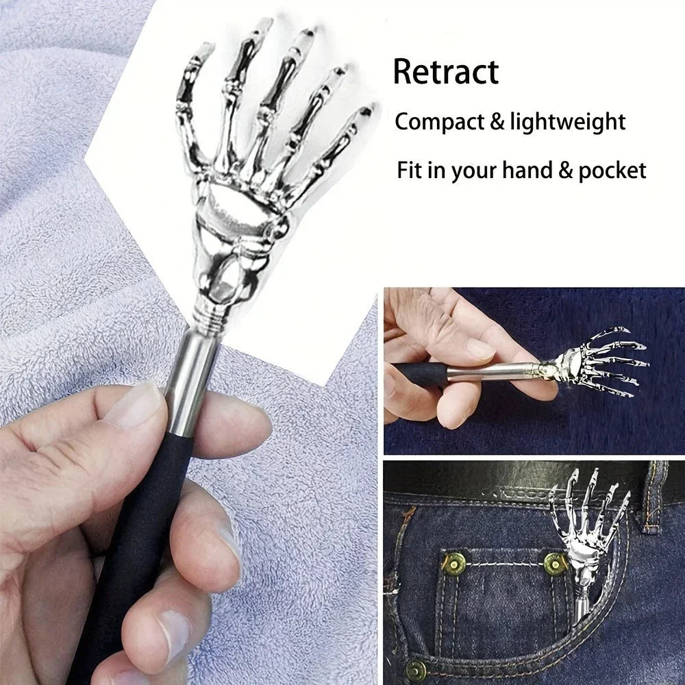Retractable Stainless Steel Claw Massager