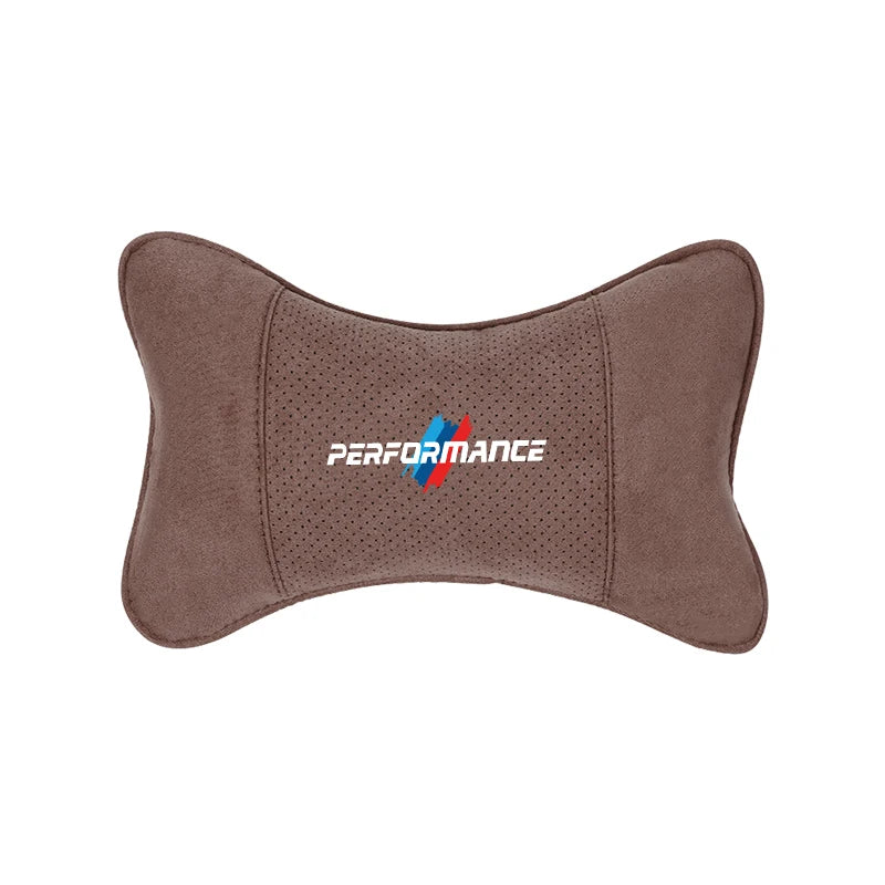 Suede Headrest Neck Pillow