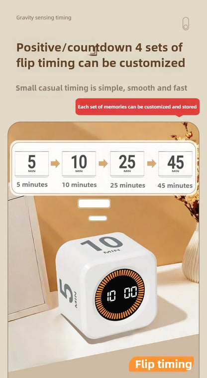 Gravity Sensor LED Countdown Timer