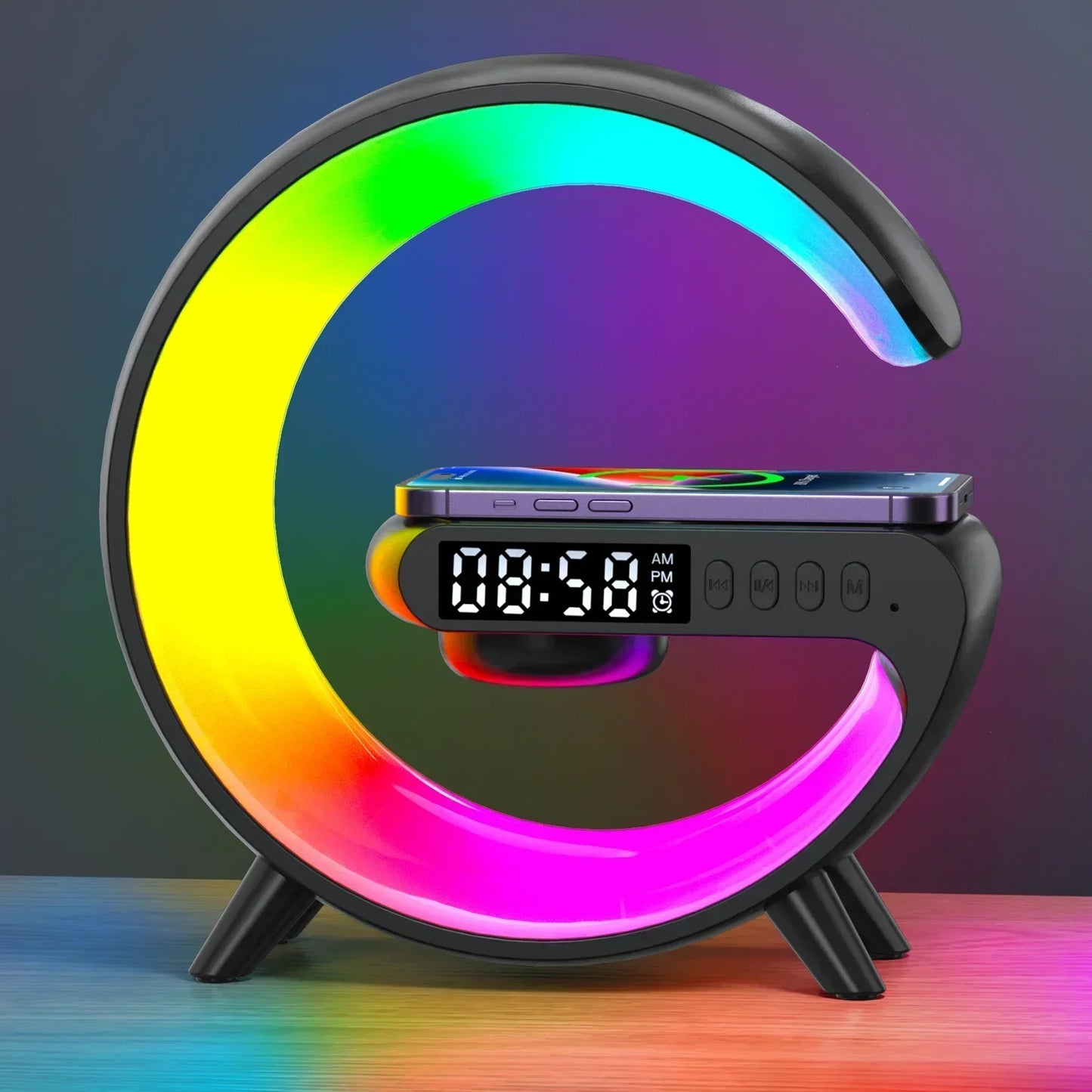 RGB Multifunction Wireless Charger Stand