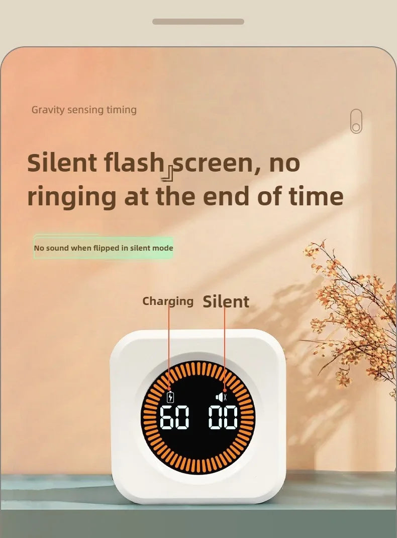 Gravity Sensor LED Countdown Timer