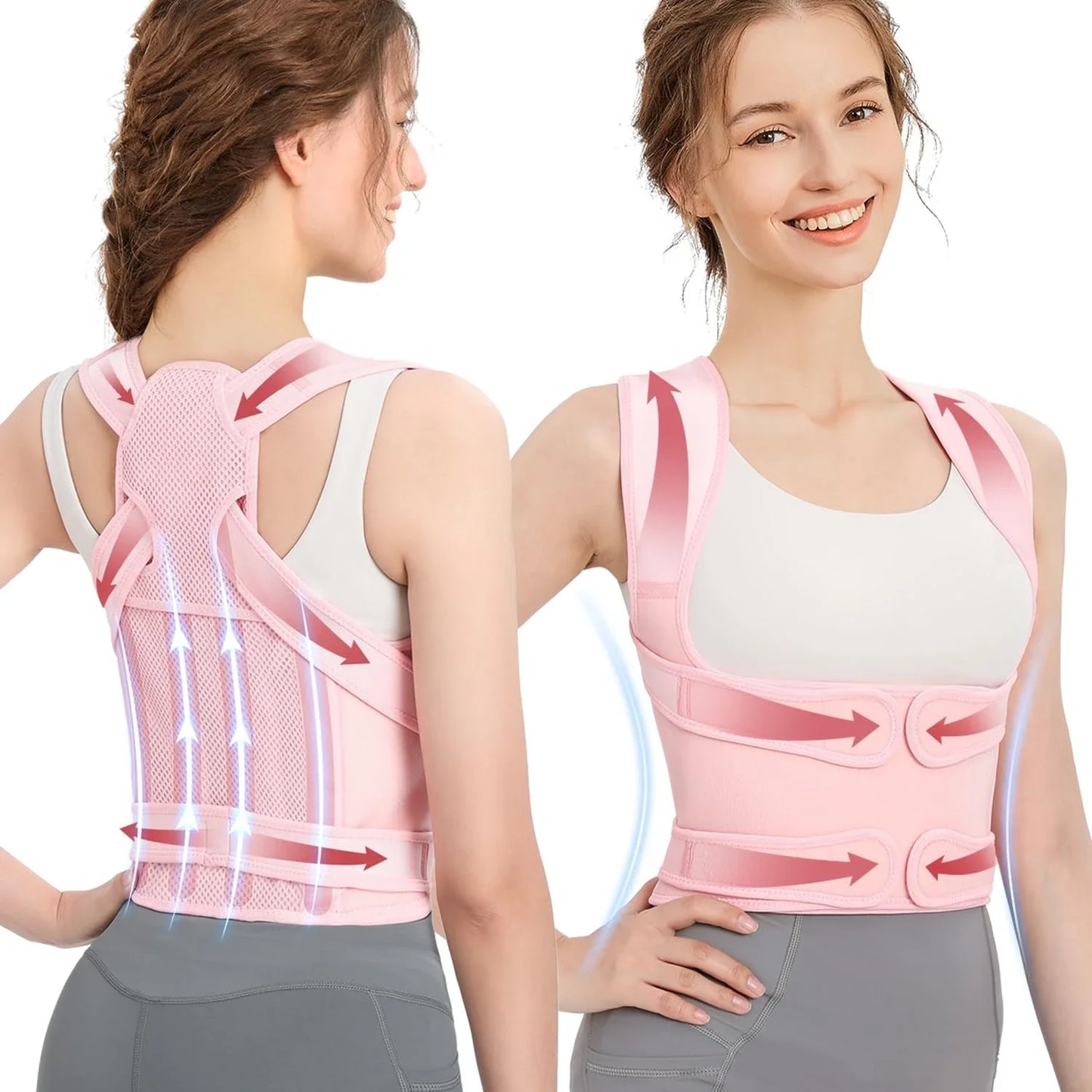 Adjustable Back Brace Posture Corrector