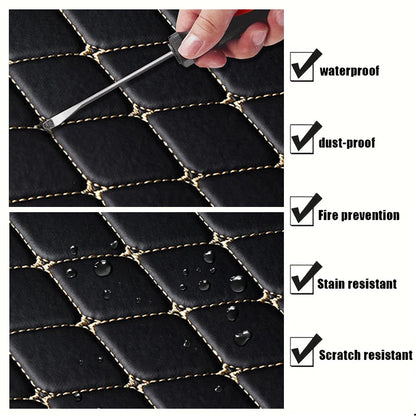 Waterproof PU Leather Car Mats
