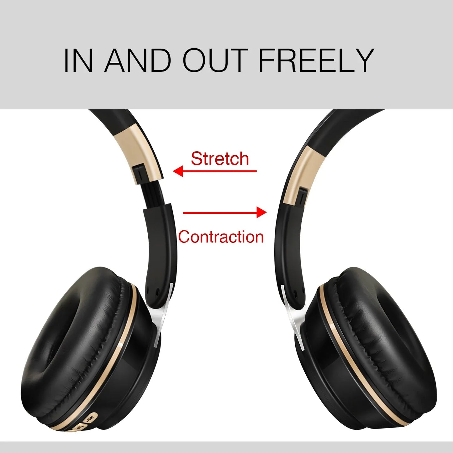 Wireless Stereo Headband Headphones