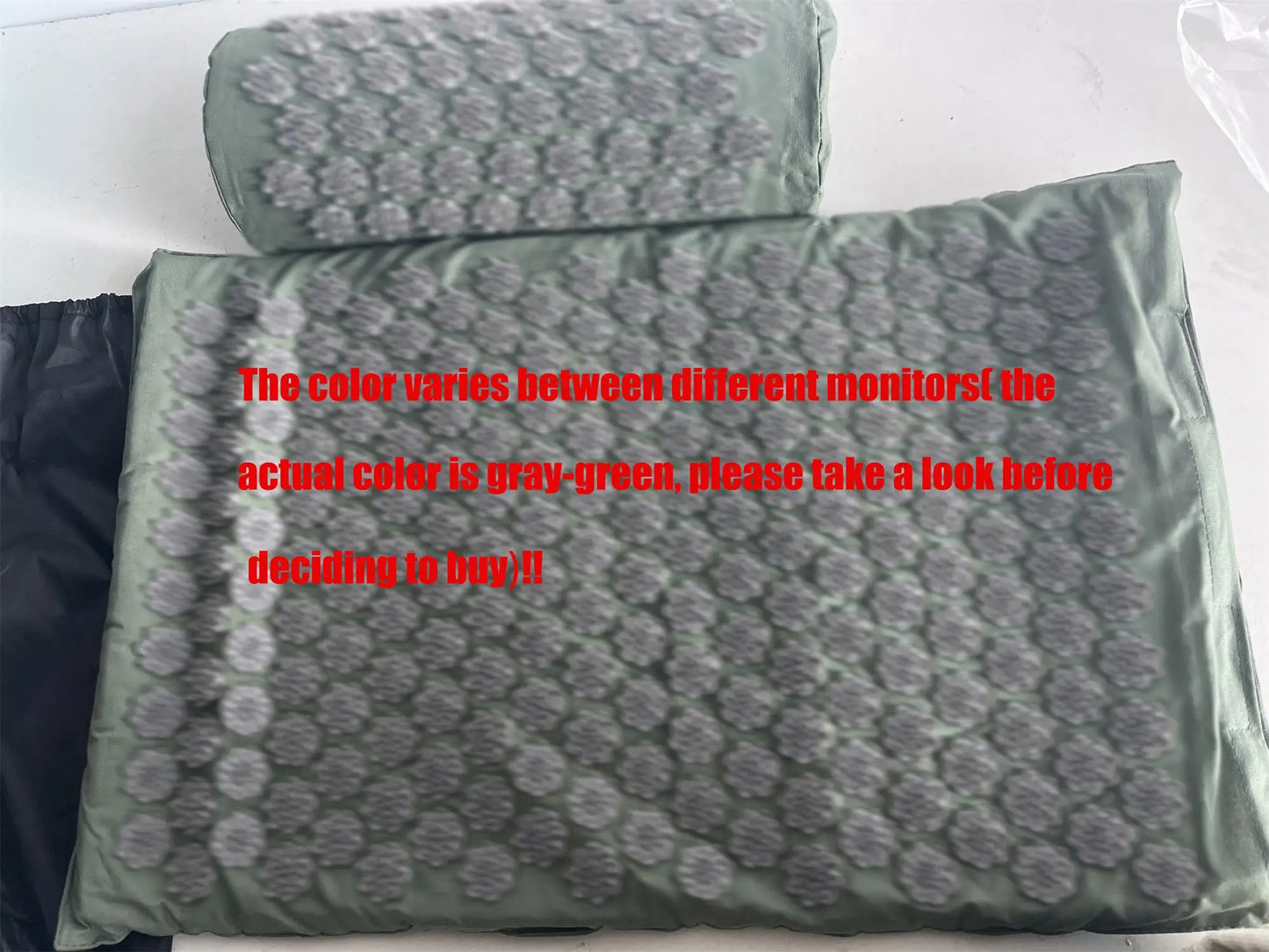 Acupressure Yoga Mat with Pillow