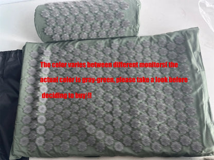 Acupressure Yoga Mat with Pillow