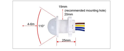 Smart PIR Sensor Switches