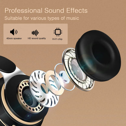 Wireless Stereo Headband Headphones