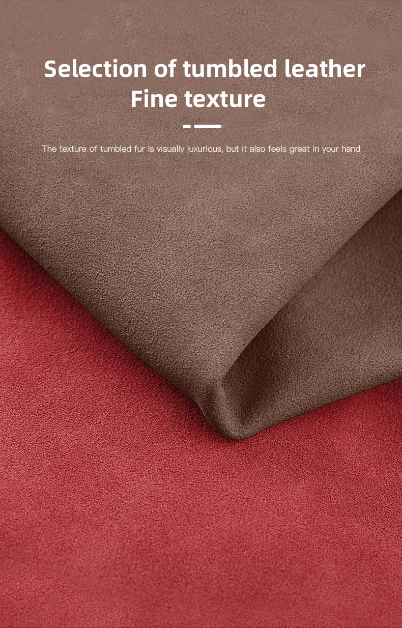 Suede Headrest Neck Pillow